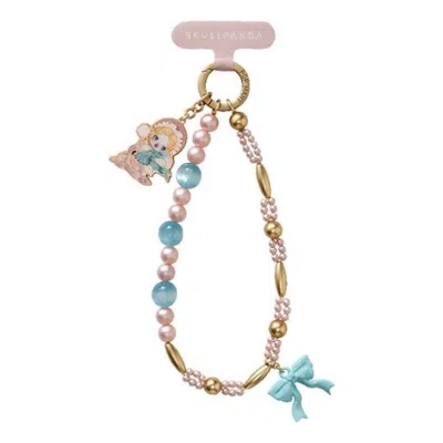 Pop Mart Skullpanda Where Time Dwells Series Phone Lanyard 'spiral Minuet' In Multi