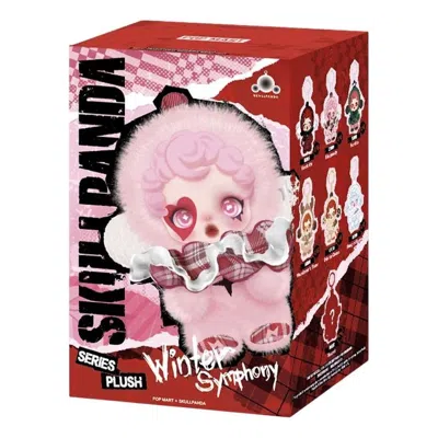 Pop Mart Skullpanda Winter Symphony Pendant Sealed Case (1 Blind Box) In Multi