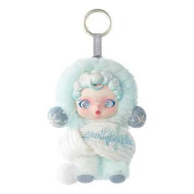 Pop Mart Skullpanda Winter Symphony Pendant 'song Of Snow' In Green