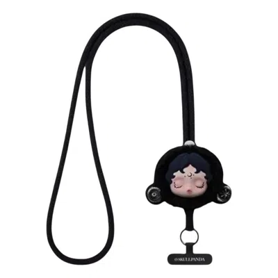 Pop Mart Skullpanda You Found Me Cell Phone Lanyard 'starry Night Eyes' In Multi