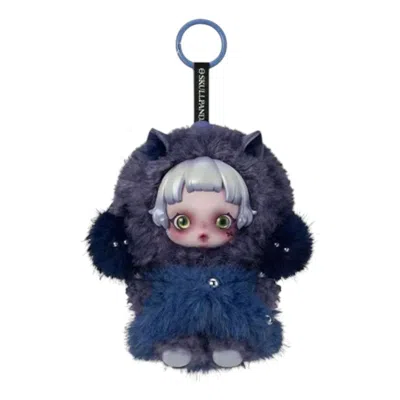 Pop Mart Skullpanda You Found Me Plush Doll Pendant 'cerberus' In Multi