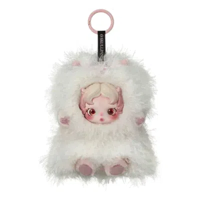 Pop Mart Skullpanda You Found Me Plush Doll Pendant 'ghostie' In Multi