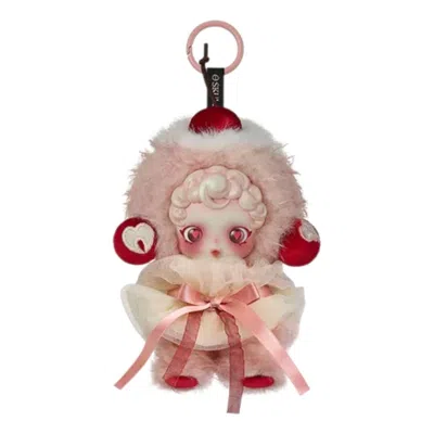 Pop Mart Skullpanda You Found Me Plush Doll Pendant 'moldy Muffin' In Multi