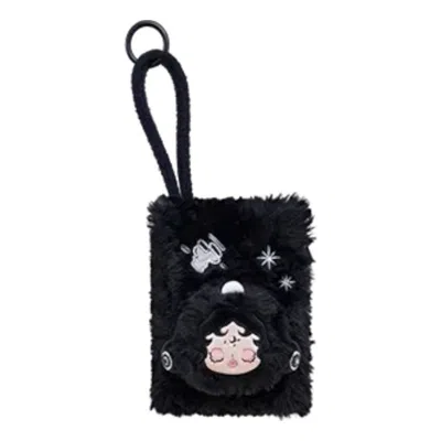Pop Mart Skullpanda You Found Me Plush Mini Bag 'starry Night Eyes' In Black