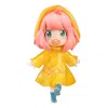 Pop Mart Spy X Family Anya's Everyday Dlc Figure 'anya Rain Travel' In Yellow