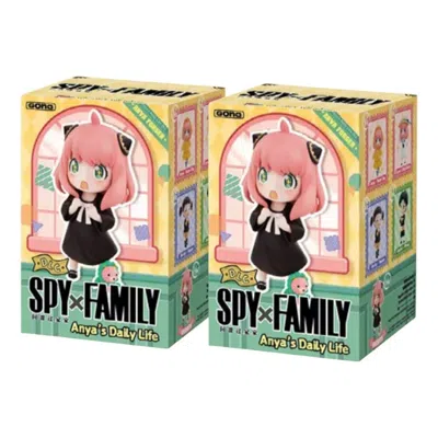 Pop Mart Spy X Family Anya's Everyday Dlc Figures Sealed Case (2 Blind Boxes) In Multi