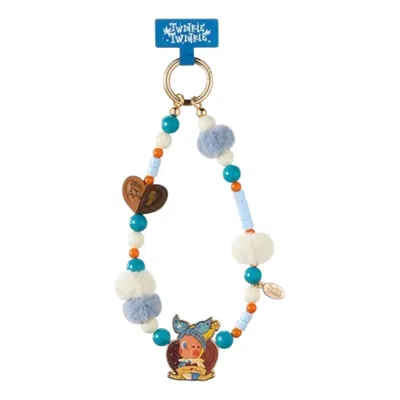 Pop Mart Stars Delicious Moments Collection Cell Phone Lanyard 'happiness Palmiers' In Multi