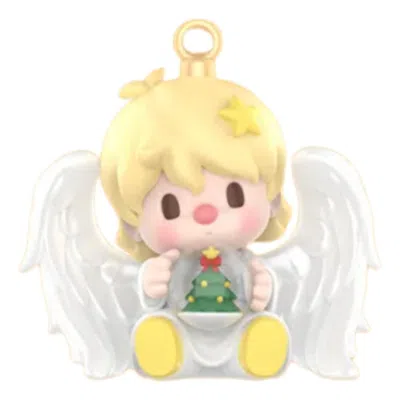 Pop Mart Sweet Bean Your Exclusive Holiday Series Figure 'angel's Blessing' In Multi