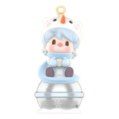 Pop Mart Sweet Bean Your Exclusive Holiday Series Figure 'snowman Bell' In Multi