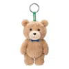 Pop Mart Ted2 Teddy Bear Action Plush Pendant 'bow Tie Bear' In Multi