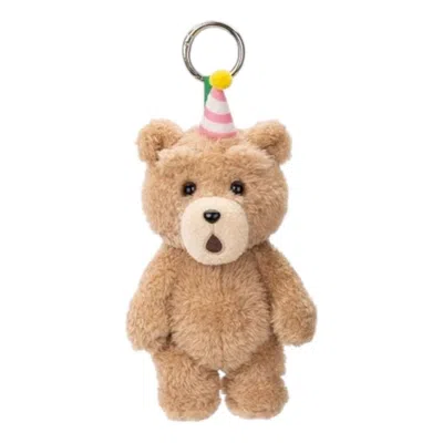 Pop Mart Ted2 Teddy Bear Action Plush Pendant 'party Bear' In Brown