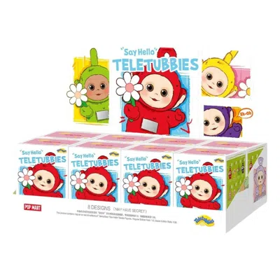 Pop Mart Teletubbies Say Hello Figures Sealed Case (8 Blind Boxes) In Multi