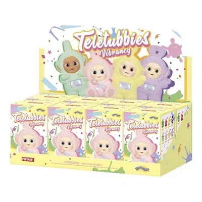 Pop Mart Teletubbies Vibrancy Figures Sealed Case (8 Blind Boxes) In Yellow