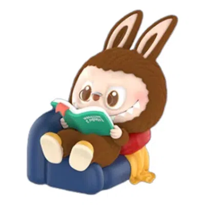 Pop Mart The Monsters 1:00 A.m. Series Figure 'reading Time' In Multi