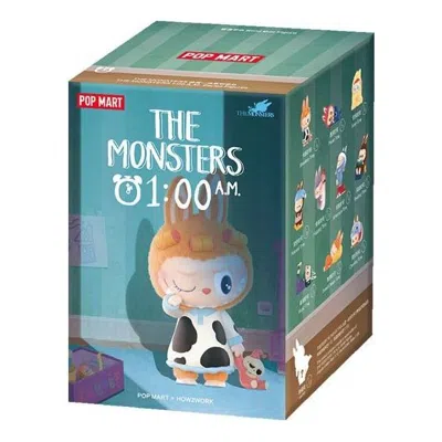 Pop Mart The Monsters 1:00 A.m. Series Figures Sealed Case (1 Blind Box) In Brown