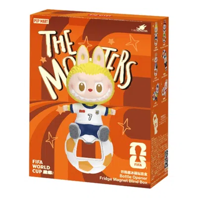 Pop Mart The Monsters × Fifa Series Bottle Opener Fridge Magnet Blind Case (1 Blind Box) In Multi