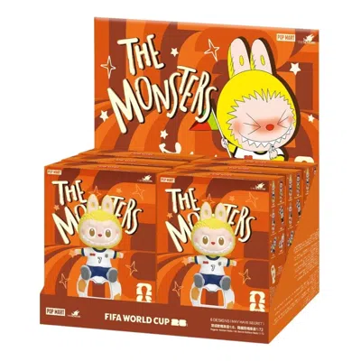 Pop Mart The Monsters × Fifa Series Bottle Opener Fridge Magnet Blind Case (6 Blind Boxes) In Multi