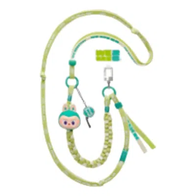 Pop Mart The Monsters × Fifa Series Long Lanyard 'center Of Attention' In Pattern