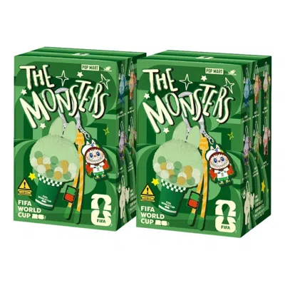 Pop Mart The Monsters × Fifa Series Mini Pendant Light Blind Case (2 Blind Boxes) In Pattern