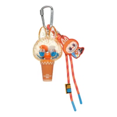 Pop Mart The Monsters × Fifa Series Mini Pendant Light 'pain Fades Away' In Pink