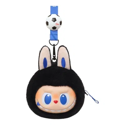 Pop Mart The Monsters × Fifa Series Vinyl Plush Pendant In Black