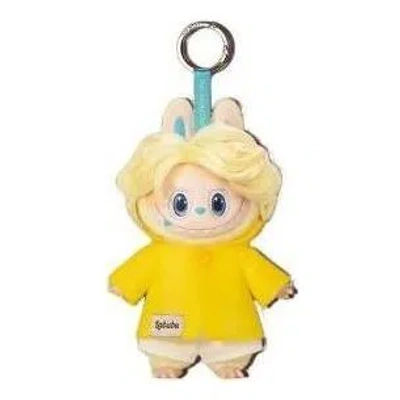 Pop Mart The Monsters Hair Salon Series Vinyl Plush Pendant 'after Rain' In Yellow