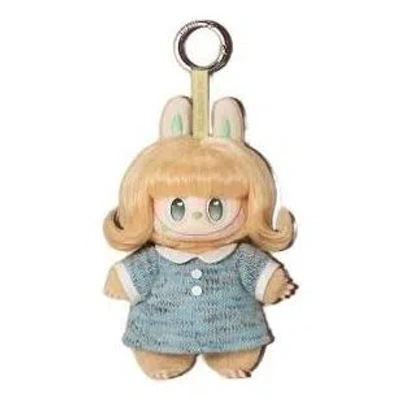 Pop Mart The Monsters Hair Salon Series Vinyl Plush Pendant 'blue Prelude' In Multi