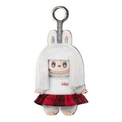 Pop Mart The Monsters Hair Salon Series Vinyl Plush Pendant 'born Rebel' In Metallic