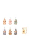Pop Mart The Monsters Have A Seat Series Vinyl Plush Pendant Blind Box (set Of 10) In Multi