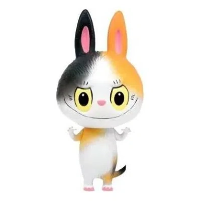 Pop Mart The Monsters Labubu 10th Anniversary Global Tour Tokoyo Series Figures 'zimomo Cat' In Multi