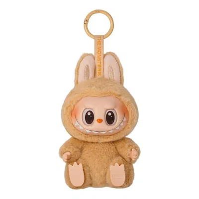 Pop Mart The Monsters Labubu 2.0 Have A Seat Pendant 'baba' In Brown