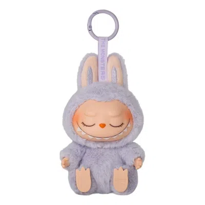 Pop Mart The Monsters Labubu 2.0 Have A Seat Pendant 'zizi' In Purple