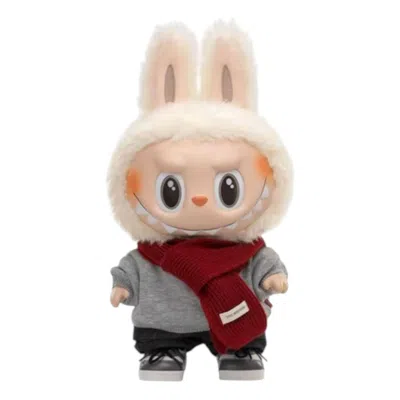 Pop Mart The Monsters Labubu 5.0 'walk By Fortune' In Brown