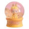 Pop Mart The Monsters Labubu Big Into Energy Crystal Ball 'happiness' In Pink