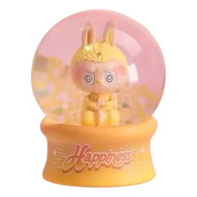 Pop Mart The Monsters Labubu Big Into Energy Crystal Ball 'happiness' In Yellow