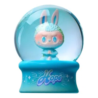 Pop Mart Kids'  The Monsters Labubu Big Into Energy Crystal Ball 'hope' In Blue