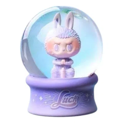 Pop Mart Kids'  The Monsters Labubu Big Into Energy Crystal Ball 'luck' In Purple