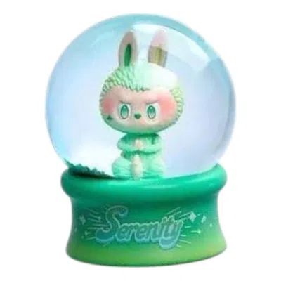 Pop Mart Kids'  The Monsters Labubu Big Into Energy Crystal Ball 'serenity' In Green