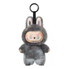 Pop Mart The Monsters Labubu Big Into Energy Pendant 'id' Secret Edition In Gray