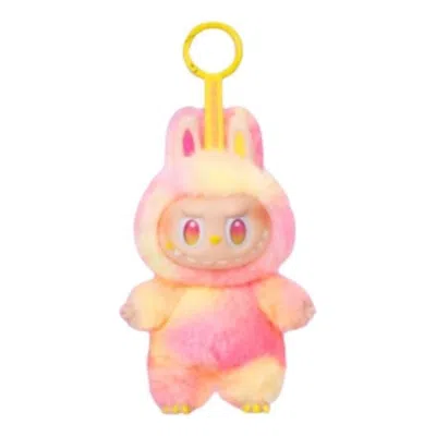 Pop Mart The Monsters Labubu Big Into Energy Pendant 'loyalty' In Pink