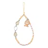 Pop Mart The Monsters Labubu Big Into Energy Phone Charm 'happiness' In Orange