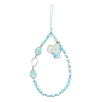 Pop Mart The Monsters Labubu Big Into Energy Phone Charm 'hope' In Blue