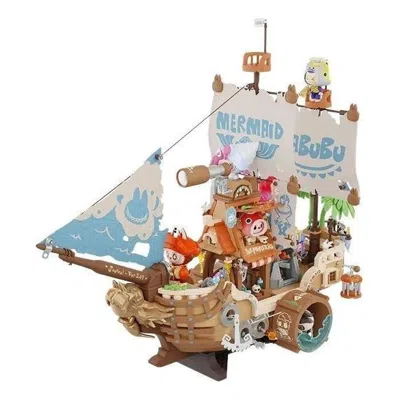 Pop Mart The Monsters Labubu Chasing Mermaids Series Blocks ""the Marmaid' In Multi