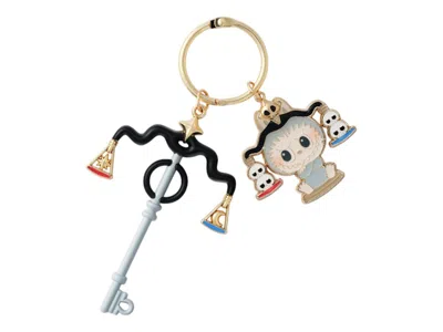 Pre-owned Pop Mart The Monsters Labubu Constellation Series Libra Key Pendant In Multi