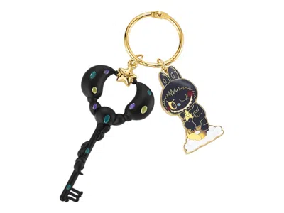 Pre-owned Pop Mart The Monsters Labubu Constellation Series Scorpio Key Pendant In Multi