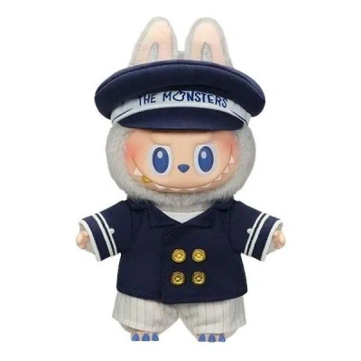 Pop Mart The Monsters Labubu De Vliegende Series Captain Hanging Card 'vinyl Plush' In Multi