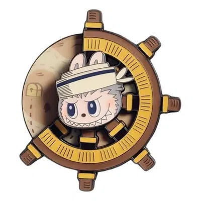 Pop Mart The Monsters Labubu De Vliegende Series Fridge Magnet 'labubu' In Brown