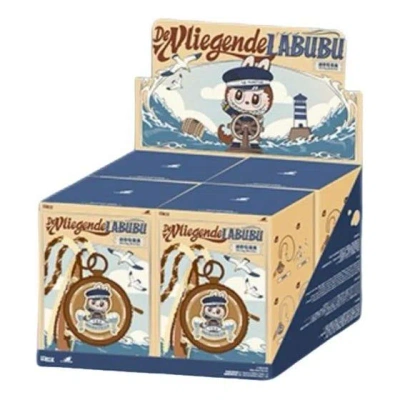 Pop Mart The Monsters Labubu De Vliegende Series Mini Bag Sealed Case (4 Blind Boxes) In Blue