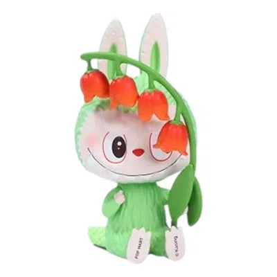Pop Mart The Monsters Labubu Flower Elves 'abutilon Pictum' In Green