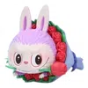 Pop Mart The Monsters Labubu Flower Elves 'rose Labubu' In Multi